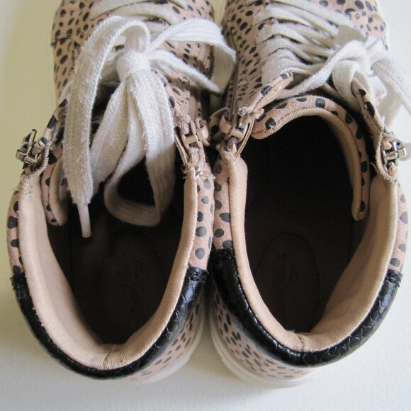 Universal Thread animal print high top sz 9.5 - Picture 6 of 11